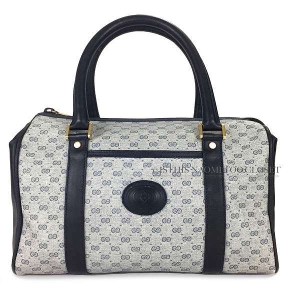 Gucci Handbags - GUCCI  Italy Vintage Classic Signature Satchel